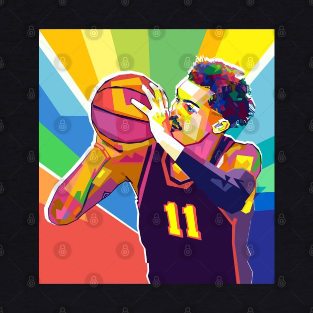 TRAE YOUNG POP ART by Vector Baturaja